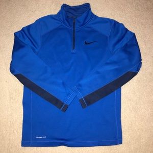 Nike quarter zip therma fit fleece sweatshirt s